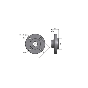 Piasta pompy wody C-360-77260