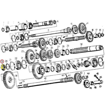 Nakrętka dociskowa C-330-77350