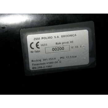 Zbiornik powietrza 15 L C-330-78059