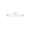 Cylinder wspomagania układu kierowniczego CJF-50/28/200Z, 5040995210 (sworzeń 30mm) Bizon-7847