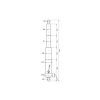Cylinder HL-8 CT-S168-16-60/3/600 Przyczepa HL 8-7850