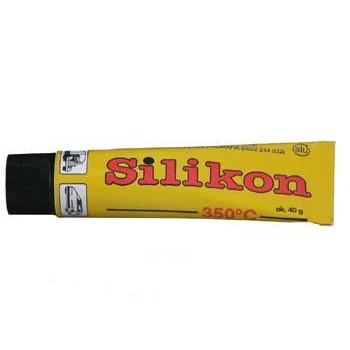 Silikon uszczelniająco-klejący 350*C. czarny 40 g