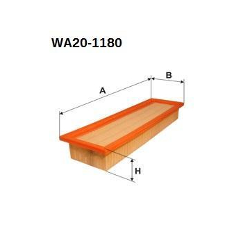 Wkład filtra powietrza WA20-1180 Sędziszów