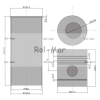 Zestaw naprawczy silnika turbo RM-A6.354.4 744131M1, 745379M91 Massey Ferguson/Perkins-80906