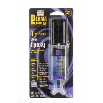 Klej epoksydowy przeźroczysty 1 minutowy Permatex 25ml