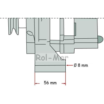Alternator kompletny z kołem pasowym Deutz-81468