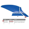 Dłuto, nakładka lemiesza prawa Lemken BU Vulcan pasuje śruba M12X35PL - 2 szt.-81948