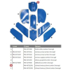 Uchwyt lemieszy 8mm Lemken Smaragd Vulcan-82141