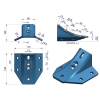 Uchwyt lemieszy 10mm Lemken Smaragd Vulcan-82144