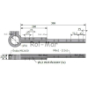 Pierścień ślizgowy główki kosy AH168634 John Deere.-82597