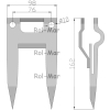 Bagnet palec podwójny Schumacher 410100001 John Deere-83018