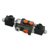 Rozdzielacz hydrauliczny jednosekcyjny sterowany elektrycznie 50L