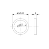 Gniazdo zaworu wydechowego nadwymiar 0,75 C-330-83320