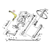 Ramię mechanizmu kierowniczego prawe C-330 ORYGINAŁ URSUS-84422