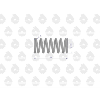 Komplet sprężyn sprzęgła C-330/360 50501120 Oryginał Ursus-84965