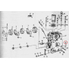Kołek ustalający bloku cylindra C-330-846