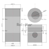 Zestaw naprawczy silnika RM-U5MK0124, 3638885M91, 3638888M91 A4.248 (839079) Massey Ferguson/Perkins-85319
