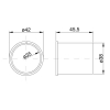 Tuleja teflon 008564.0 Claas-85764