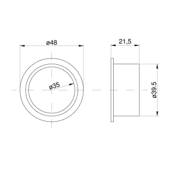 Tuleja teflon 008560 Claas-85760