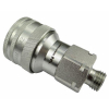Szybkozłącze hydrauliczne gniazdo M14x1.5 gwint zewnętrzny EURO (9100814G) (ISO 7241-A) Waryński-86188