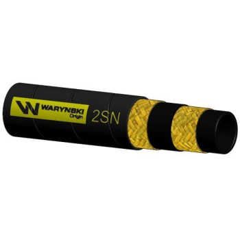 Wąż hydrauliczny do zakuwania DN10 2-oplotowy 330 Bar Waryński