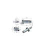 Zestaw (kit) do rozdzielacza hydraulicznego 40l - 80l/min - mocowanie linki-86701