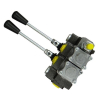 Rozdzielacz hydrauliczny 2-sekcyjny max przepływ 40L z zatrzaskami Waryński-86749