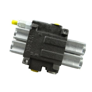 Rozdzielacz hydrauliczny 2-sekcyjny max przepływ 40L z zatrzaskami Waryński-86750