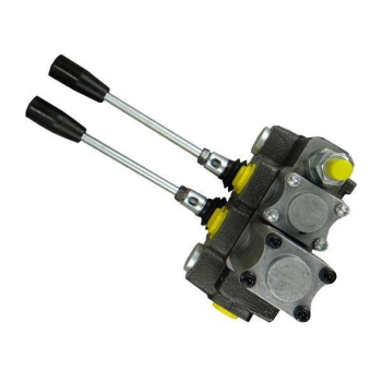 Rozdzielacz hydrauliczny 2-sekcyjny max przepływ 40L 1-sekcja pływająca  Waryński-86763