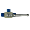 Zawór kulowy hydrauliczny 3-drożny M22x1.5 z otworami montażowymi-86953