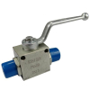 Zawór kulowy hydrauliczny 3-drożny M22x1.5 z otworami montażowymi-86954