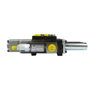 Rozdzielacz hydrauliczny 2-sekcyjny max przepływ 40L 1-sekcja pływająca - sterowany na linkę Waryński-86901
