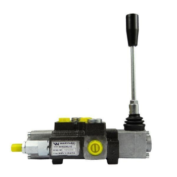 Rozdzielacz hydrauliczny 1-sekcyjny max przepływ 40L  z zatrzaskiem Waryński-86931