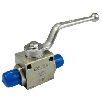 Zawór kulowy hydrauliczny 3-drożny M18x1.5 z otworami montażowymi-86951