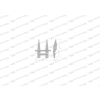 Bagnet palec podwójny hartowany zastosowanie New Holland 379720 Waryński-87323