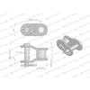 Półogniwo łańcucha P06B-1 (R1 3/8) Waryński ( sprzedawane po 10 )-87446