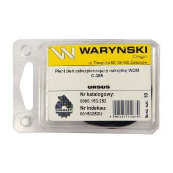 Pierścień zabezpieczający nakrętkę WOM sprzedawane po 10 C-385 ORYGINAŁ URSUS-87642