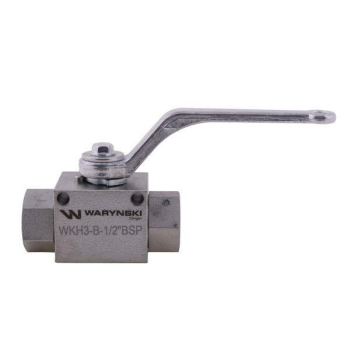 Zawór kulowy hydrauliczny 3-drogowy 3/2 - 1/2