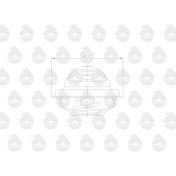 Termostat 70011316 C-385 Zetor 4-cylindrowy ORYGINAŁ URSUS-89634