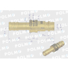 Szybkozłącze pneumatyczne P26 NW7.2 wtyczka pod wąż DN09mm POLMO-89700