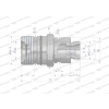 Szybkozłącze hydrauliczne skręcane gniazdo M22x1.5 gwint zewnętrzny 300bar Waryński-90102