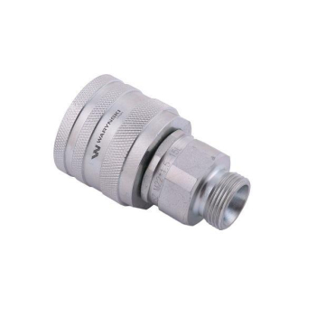 Szybkozłącze hydrauliczne skręcane wtyczka M22x1.5 gwint zewnętrzny 300bar Waryński-90106