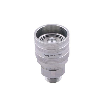 Szybkozłącze hydrauliczne skręcane wtyczka M22x1.5 gwint zewnętrzny 300bar Waryński-90107