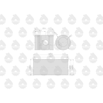Zestaw naprawczy silnika 31358348, 0437990 MF4 ORYGINAŁ URSUS-9037