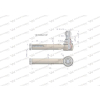Przegub kierowniczy 173mm- M18x1,5 137048A1 WARYŃSKI-90538