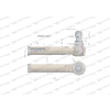Przegub kierowniczy 210mm- M24x1,5 9968016 WARYŃSKI-90587