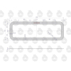 Uszczelka dolna zwolnicy krążelit 0.8mm C-360  ORYGINAŁ URSUS-90964