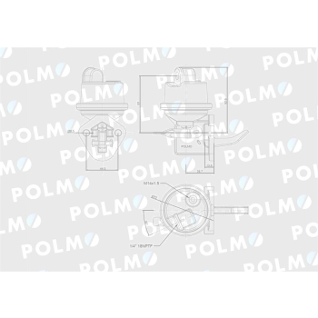 Pompa zasilająca 3904374 POLMO-91189