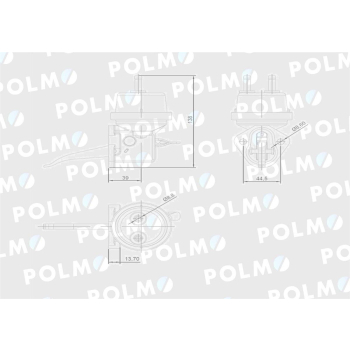 Pompa zasilająca RE61260 POLMO