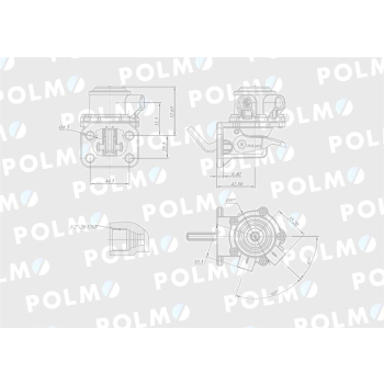 Pompa zasilająca ULPK0034 295976A1 POLMO-91258